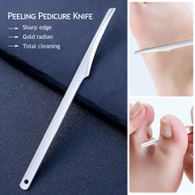 Load image into Gallery viewer, Manicure Pedicure Tools Toe Nail Shaver Feet Pedicure Knife Kit Foot Callus Rasp File Dead Skin Remover Foot Care Tools
