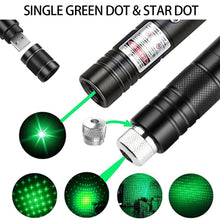 Load image into Gallery viewer, 10000m USB Charging Laser Torch Green Laser Pointer High Powerful Dot Single Starry Burning Match