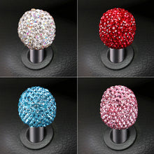 Load image into Gallery viewer, 2Pcs Car Door Pin Lock Knob Pull Pins Diamond Bling Aluminum Alloy Door Handle Security Door Latch Lock Pin Accessories