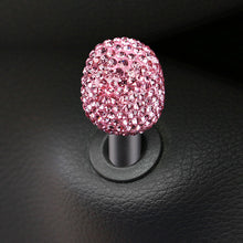 Load image into Gallery viewer, 2Pcs Car Door Pin Lock Knob Pull Pins Diamond Bling Aluminum Alloy Door Handle Security Door Latch Lock Pin Accessories