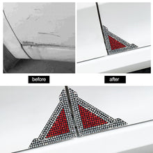 Load image into Gallery viewer, 4Pcs Car Door Corner Cover Bumper Crash Scratch Protector Diamond Bling Anti-Scratch Protection Auto Care