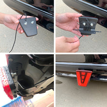 Load image into Gallery viewer, Universal Car Rear Bumper Diffuser Rear Fog Light Strobe Brake Feature & Adjustable Add-On Mounting Bracket