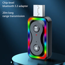 Load image into Gallery viewer, Q1 2-in-1 Bluetooth Receiver Transmitter 3.5mm Audio Aux Wireless Driver-free Amplifier Audio Adapter