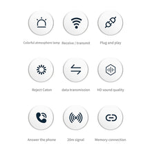 Load image into Gallery viewer, Q1 2-in-1 Bluetooth Receiver Transmitter 3.5mm Audio Aux Wireless Driver-free Amplifier Audio Adapter