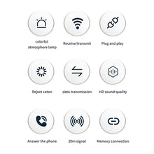 Load image into Gallery viewer, Q2 2-in-1 Bluetooth Receiver Transmitter 3.5mm Audio Aux Wireless Driver-free Amplifier Audio Adapter