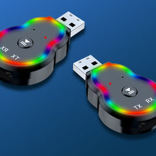 Load image into Gallery viewer, Q2 2-in-1 Bluetooth Receiver Transmitter 3.5mm Audio Aux Wireless Driver-free Amplifier Audio Adapter