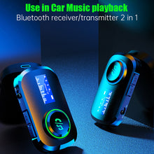 Load image into Gallery viewer, Bluetooth Transmitter Wireless Car kit Handsfree Car MP3 Music Bluetooth Player Colorful