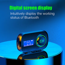 Load image into Gallery viewer, Bluetooth Transmitter Wireless Car kit Handsfree Car MP3 Music Bluetooth Player Colorful