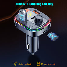 Load image into Gallery viewer, T832 Wireless Bluetooth 5.0 FM Transmitter Hands free Car Kit MP3 Player USB QC 3.0 PD18W Charger