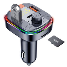 Load image into Gallery viewer, T832 Wireless Bluetooth 5.0 FM Transmitter Hands free Car Kit MP3 Player USB QC 3.0 PD18W Charger