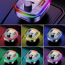 Load image into Gallery viewer, T832 Wireless Bluetooth 5.0 FM Transmitter Hands free Car Kit MP3 Player USB QC 3.0 PD18W Charger