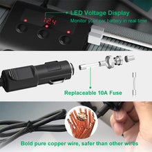 Load image into Gallery viewer, 3 Way Cigarette Lighter Socket Splitter 12V 100W 4 USB Car Charger Power Supply Auto Phone Charger Adapter for Iphone Samsung