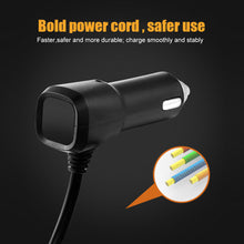 Load image into Gallery viewer, 0.5m Socket Cigarett e Lighter Splitter ZNB02 Car Charger Adapter 3.5A Dual USB Ports Support Volmeter / Temperature LED Display