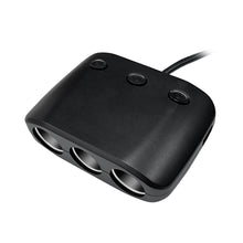 Load image into Gallery viewer, 3 Way Auto Cigarette Lighter ZNB03S Socket Splitter 120W 12v -24V Car Charger Dual USB Charger Socket with independent Off/on Switch