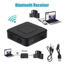 Load image into Gallery viewer, 2 In 1 Bluetooth Receiver Audio Receiver Wireless Receiver Stereo Usb 3.5Mm Aux Jack For Computer Car Headset Computer