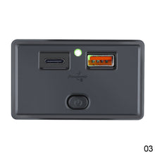 Load image into Gallery viewer, Car Charger Socket USB +PD 12V/24V USB Charging Outlet Power Adapter for Motorcycle Camper Truck ATV Boat Car RV 3.1A 4.8A
