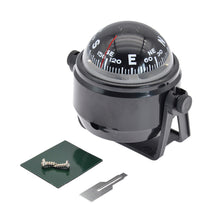 Load image into Gallery viewer, Navigation Nautical Compass Sea Pivoting Marine Boat Compass With Electronic LED Light For Marine Positioning Waterproof
