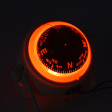 Load image into Gallery viewer, Navigation Nautical Compass Sea Pivoting Marine Boat Compass With Electronic LED Light For Marine Positioning Waterproof