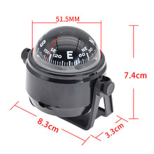 Load image into Gallery viewer, Navigation Nautical Compass Sea Pivoting Marine Boat Compass With Electronic LED Light For Marine Positioning Waterproof