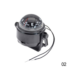 Load image into Gallery viewer, Navigation Nautical Compass Sea Pivoting Marine Boat Compass With Electronic LED Light For Marine Positioning Waterproof