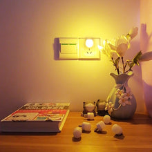 Load image into Gallery viewer, USB Plug Lamp Computer Mobile Power Charging USB Small Book Lamps LED Eye Protection Reading Light Small Round Light Night Light