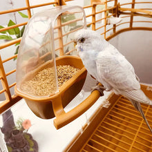 Load image into Gallery viewer, Bird Cage Feeder Parrot Birds Water Hanging Bowl Parakeet Feeder Box Pet Cage Plastic Food Container Bird Supplies