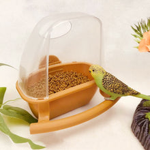 Load image into Gallery viewer, Bird Cage Feeder Parrot Birds Water Hanging Bowl Parakeet Feeder Box Pet Cage Plastic Food Container Bird Supplies
