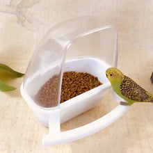 Load image into Gallery viewer, Bird Cage Feeder Parrot Birds Water Hanging Bowl Parakeet Feeder Box Pet Cage Plastic Food Container Bird Supplies