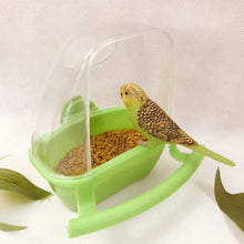 Load image into Gallery viewer, Bird Cage Feeder Parrot Birds Water Hanging Bowl Parakeet Feeder Box Pet Cage Plastic Food Container Bird Supplies