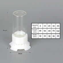 Load image into Gallery viewer, 5-40ml Ant Farm Water Feeder Water Bowl for Ant Anthill Water Feeding Area Ants Nest Glass Tube Drinking Bottle Workshop DIY Accessories Ant House Tools