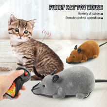 Load image into Gallery viewer, Cat Remote Control Mouse Toy Funny Simulation Mouse Electric Toys Funny Cat Pet Toy with Remote Control Pet Toys Cat Toys