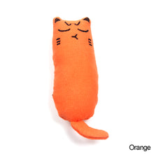 Load image into Gallery viewer, Cute Cat Face Catnip Cats Toy Kitten Teeth Chewing Biting Plush Toys Cat Plush Thumb Pillow Pet Accessories