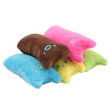 Load image into Gallery viewer, Cute Cat Face Catnip Cats Toy Kitten Teeth Chewing Biting Plush Toys Cat Plush Thumb Pillow Pet Accessories
