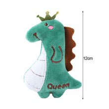 Load image into Gallery viewer, Cute Animal Shape Catnip Cats Toy Kitten Dinosaur Teeth Chewing Biting Plush Toys Cat Plush Thumb Pillow Pet Accessories