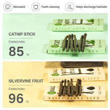 Load image into Gallery viewer, 6 Sticks/Box Cat Chewing Toys 100% Natural Silver Vine Catnip Toys Sticks Kittens Teeth Cleaning Stick For Cats