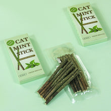 Load image into Gallery viewer, 6 Sticks/Box Cat Chewing Toys 100% Natural Silver Vine Catnip Toys Sticks Kittens Teeth Cleaning Stick For Cats