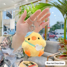 Load image into Gallery viewer, 10cm Cute Chicken Plush Toys Key Chain Bag Pendant Cute Chick Doll for Kids Children Birthday Christmas Gifts Toys