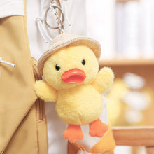 Load image into Gallery viewer, 12cm Cute Angry Chicken Plush Toys Key Chain Bag Pendant Cute Duck Doll for Kids Children Birthday Christmas Gifts Toys