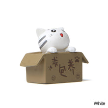 Load image into Gallery viewer, Cute Cat Figurines Miniature Cartoon Animal Decor Figure Craft Ornament Micro Landscape Kawaii Desk Car Interior Accessories Home Decoration Kids Gift