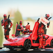 Load image into Gallery viewer, Cool Character Deadpool Action Figure Model Car Interior Ornament Accessories Home Anime Fingurine Decoration PVC Collection Fingurines Toys