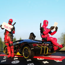 Load image into Gallery viewer, Cool Character Deadpool Action Figure Model Car Interior Ornament Accessories Home Anime Fingurine Decoration PVC Collection Fingurines Toys