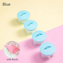 Load image into Gallery viewer, 4 Pcs/Set Cute Egg Cooker Tools with Brush Plastic Egg Mould Poacher Baking Egg Mold Cups Steamer Kitchen Accessories Gadgets for Kid
