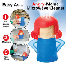 Load image into Gallery viewer, Kitchen Mama Microwave Cleaner Cool Chilly Mama Fridge Cleaner Freezer Odor Remover Freshener Holder Oven Steam Cleaner Appliances for Refrigerator Cleaning