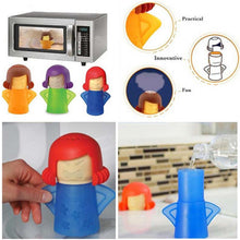 Load image into Gallery viewer, Kitchen Mama Microwave Cleaner Cool Chilly Mama Fridge Cleaner Freezer Odor Remover Freshener Holder Oven Steam Cleaner Appliances for Refrigerator Cleaning