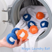 Load image into Gallery viewer, 1pc Magic Laundry Ball Kit Hair Remover Washing Machine Pet Clothes Cleaning Balls Fiber Collector Reusable Filtering Ball Lint Catcher Dog Accessories Home Household Product
