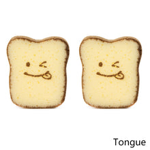 Load image into Gallery viewer, 2 pcs Creative Toast Bread Shape Dish-washing Sponges Washable Scrubber Tools for Pots Dishes Kitchen Accessories Household Cleaning Gadget