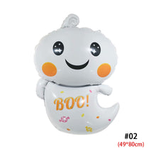Load image into Gallery viewer, Halloween Pumpkin Ghost Balloons Decorations Spider Foil Balloons Inflatable Toys Bat Globos Halloween Party Supplies Kids Toys