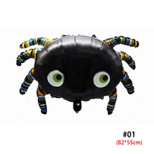Load image into Gallery viewer, Halloween Pumpkin Ghost Balloons Decorations Spider Foil Balloons Inflatable Toys Bat Globos Halloween Party Supplies Kids Toys