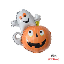 Load image into Gallery viewer, Halloween Pumpkin Ghost Balloons Decorations Spider Foil Balloons Inflatable Toys Bat Globos Halloween Party Supplies Kids Toys
