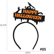 Load image into Gallery viewer, Halloween Party Headband Horror Head Buckle Halloween Decoration Funny Props Headdress For Women Men Party Decor
